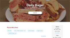 Desktop Screenshot of dailybagel.net