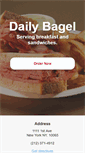 Mobile Screenshot of dailybagel.net